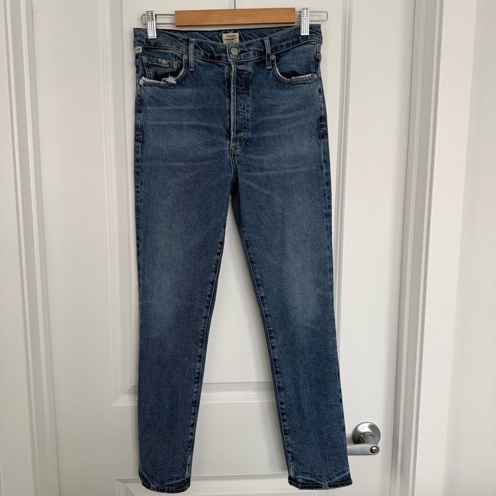 CITIZENS OF HUMANITY | Olivia High-Rise Slim Ankle Jeans Size 27 - Picture 5 of 14